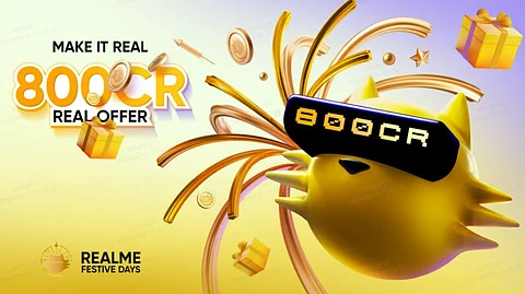 Realme Unveils Festive Offers Worth INR 800 Crores on Smartphones and AIOT Products