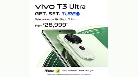 Vivo T3 Ultra 5G with Flagship Sony IMX921 Camera Goes on Sale
