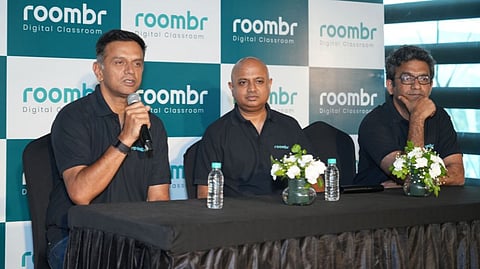 Rahul Dravid Joins Roombr to Launch India’s First Patented AI Digital Classroom Solution