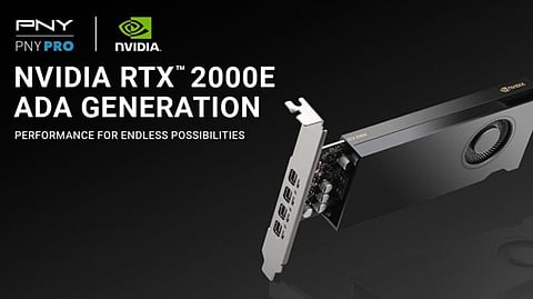Acro and PNY Launch Next-Gen NVIDIA RTX 2000E Ada Graphics Cards in India