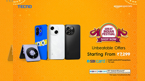 TECNO Unveils Incredible Offers on Best-Selling Smartphones for Great Indian Festival