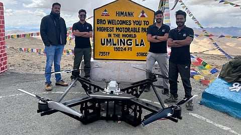 BonV Aero Enters International Book of Records for 19,024-Feet Drone Hover with 30 kg Payload