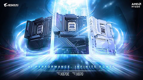 GIGABYTE X870E/X870 Motherboards Deliver Unmatched AI Performance and Limitless Power