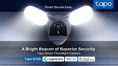 Tapo C720 Launches as Smart Outdoor Security Camera with Adjustable 2800-Lumen Floodlight
