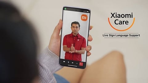 Xiaomi India Improves User Experience with Sign Language Support for Hearing-Impaired Customers