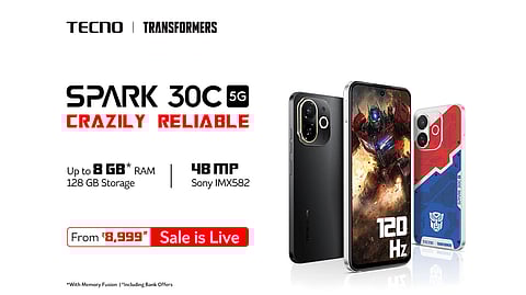TECNO Launches New SPARK 30C Smartphone with 48MP Sony AI Camera