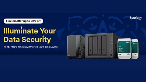Synology Offers Up to 20% Off on Storage Solutions This Diwali