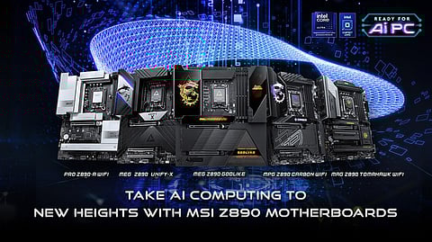 MSI Introduces Z890 Motherboards, Optimized for Intel Core Ultra Processors and AI Efficiency