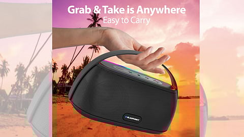 Blaupunkt Launches Atomik Grab, a Stylish Portable Speaker with Superior Audio