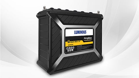 Luminous Launches AmpBox Gel Battery to Tackle Power Cuts