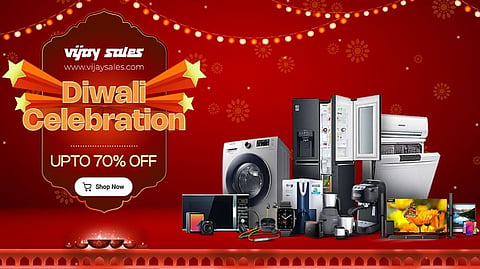 Vijay Sales Unveils Diwali Celebration Sale – Get Up to 70% Off Across the Store!