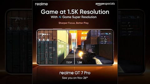 Realme GT 7 Pro Set for November 26 Launch, Bringing Advanced AI Gaming to India