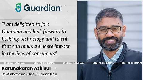 Guardian India Ropes in Karunakaran Azhisur as Chief Information Officer