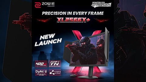 BenQ Introduces ZOWIE XL2566X+ Monitor with Advanced Color Mode Customization