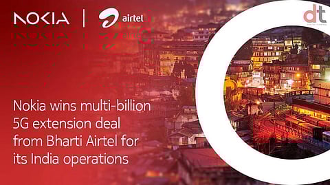 Nokia Secures Multi-Billion Deal with Bharti Airtel to Expand 4G and 5G Networks in India