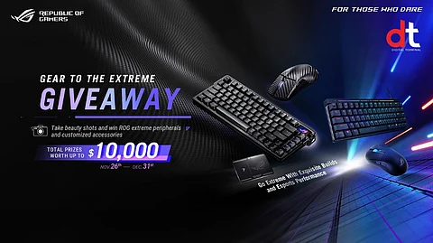ASUS ROG Announces "Gear to the Extreme" Global Giveaway Event for Gamers