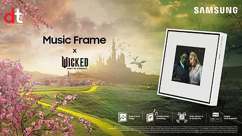Samsung Launches Limited-Edition Music Frame Inspired by WICKED Musical
