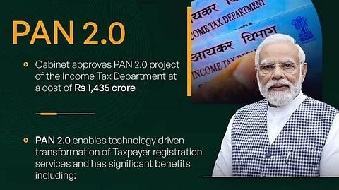 Government Unveils Fully Digital And Paperless PAN 2.0