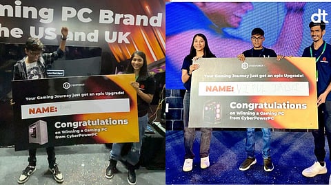 Mumbai’s Rehan Siddique and Vipul Dalvi Claim Premium CyberPowerPC Rigs at GamingCon 2024