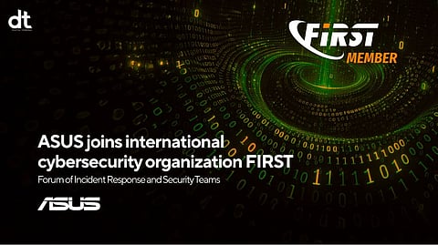 ASUS Advances Digital Security by Joining Incident Response Group FIRST