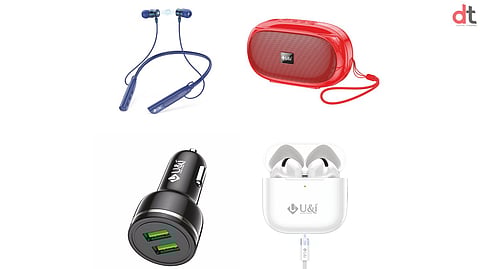 U&i Unveils Neckbands, TWS Earbuds, and More for Productivity on the Go