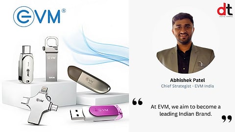 EVM Ranks as India's 2nd Largest Pen Drive Brand: CMR Report