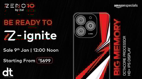 itel Launches Zeno 10 Exclusively on Amazon at Unbeatable Price of Rs. 5699