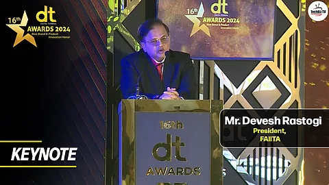 Mr. Devesh Rastogi Keynote at DT AWARDS 2024