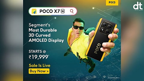 POCO X7 5G Now Available on Flipkart at ₹19,999