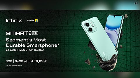 Infinix Unveils Durable Smart 9HD with Premium Features at Just ₹6,699