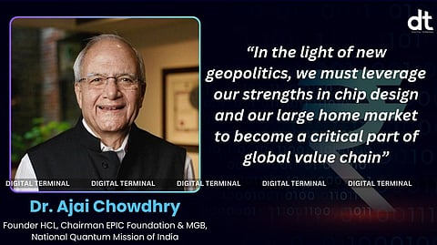 Dr. Ajai Chowdhry Urges Union Budget 2025 to Strengthen India's Semiconductor Ecosystem