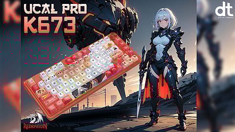 REDRAGON Launches Anime-Inspired K673 Pro RGB Keyboard