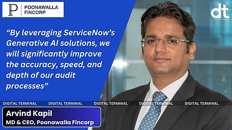 Poonawalla Fincorp Expands AI Adoption with ServiceNow for Audit & Governance