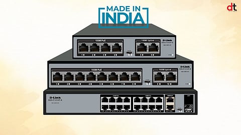 D-Link Unveils Made-in-India PoE Surveillance Switches with Built-in Power Supply