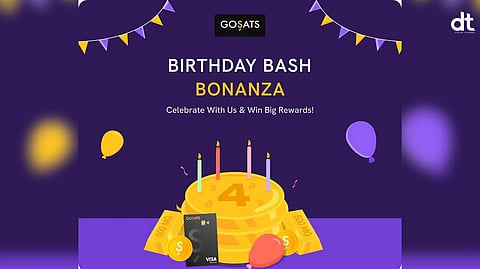 GoSats Announces Birthday Bash Bonanza to Celebrate 4th Anniversary