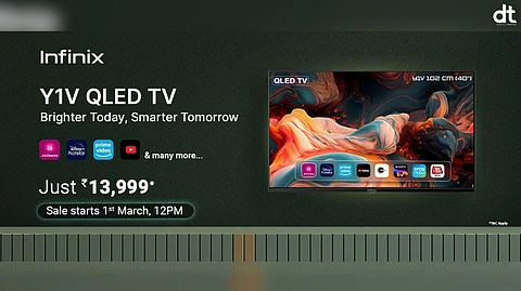 Infinix Launches 40-inch QLED Smart TV with Bezel-less Design