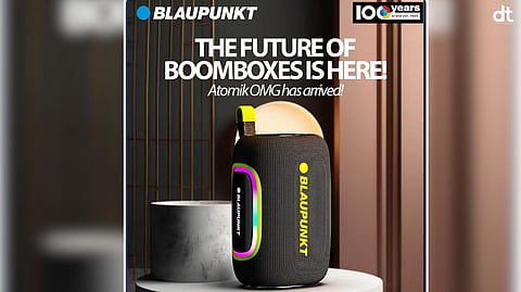 Blaupunkt Launches Atomik OMG with Deep Bass and Stunning 360 Degree Sound