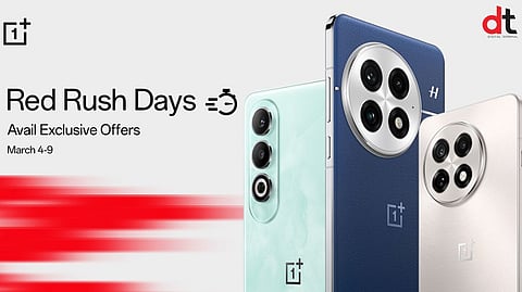 OnePlus Red Rush Days Sale is Back! Grab the Best Deals from March 4-9
