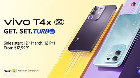 Vivo Launches T4x 5G with 6500mAh Battery & 50MP AI Camera