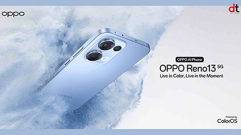 OPPO Introduces Reno13 5G Sky-Blue Variant with Aerospace-Grade Durability