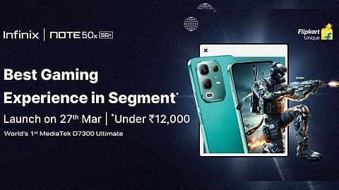 Infinix NOTE 50x 5G+ Launching on March 27 with Dimensity 7300 Ultimate