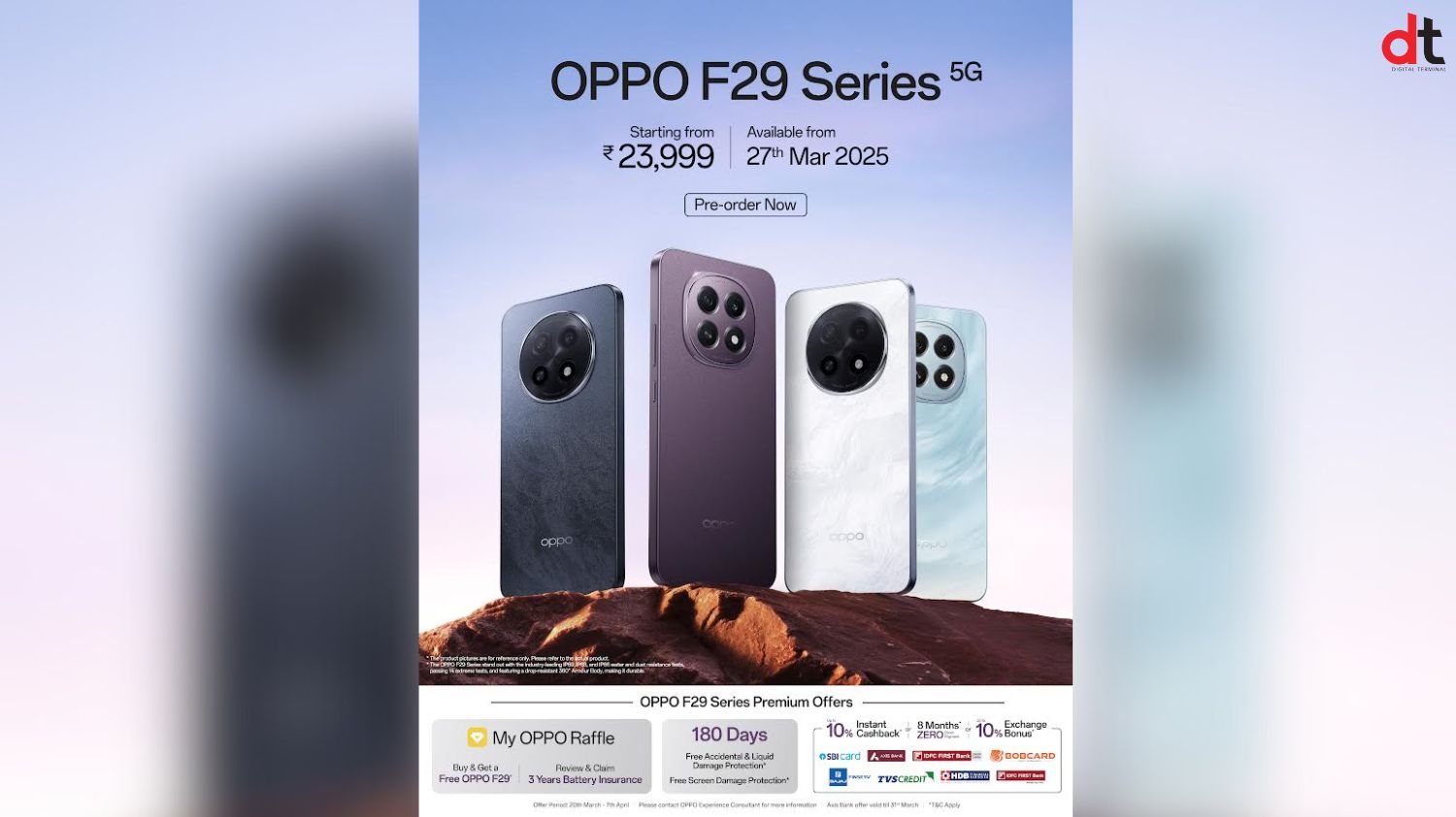 OPPO F29 Series Arrives in India with Unmatched Features