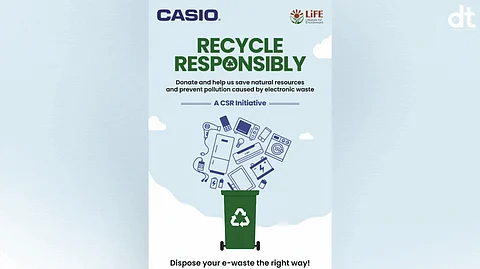 Casio India Launches ‘Recycle Responsibly’ Initiative to Promote E-Waste Awareness