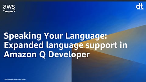 Amazon Q Developer Expands Language Support to Empower Global Developer Communities