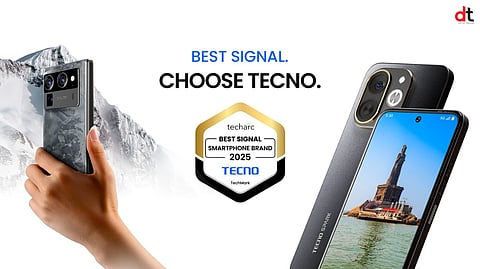 TECNO Ranked #1 in Smartphone Signal Strength