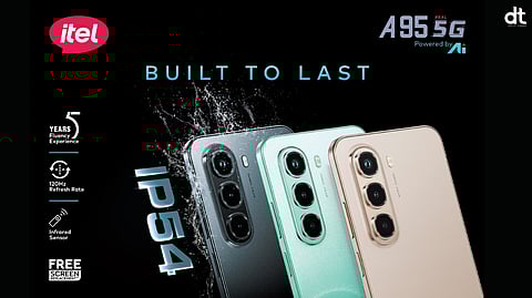 itel Launches A95 5G with Built-in AI Assistant at Just ₹9,599