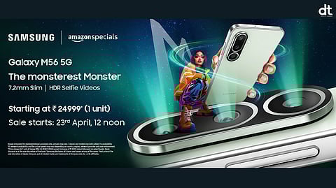 Samsung Unveils Galaxy M56 5G with 120Hz AMOLED+ Display