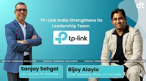 TP-Link Elevates Sanjay Sehgal as CEO & MD and Bijoy Alaylo as COO