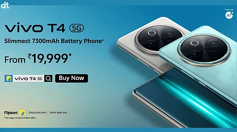Vivo T4 5G Goes Live on Flipkart and Retail Stores with Special Launch Offers