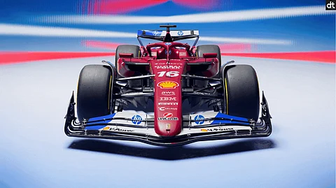 Scuderia Ferrari and HP Unveil Co-Designed Livery for Miami Grand Prix